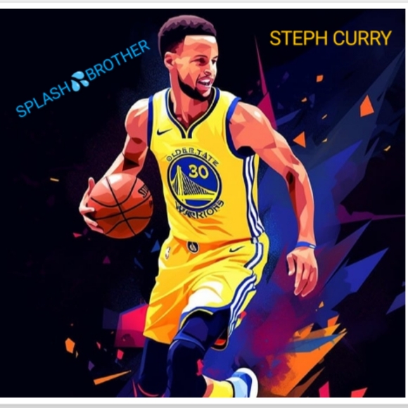 NEW!💯 STEPHEN CURRY WARRIORS GLOSSY 8.5x11 ULTRA GLOSSY BASKETBALL ART POSTER🤩 - Picture 4 of 5